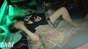 We Had Intense Sex On Squeaky Hotel Bed With Moans And Licks