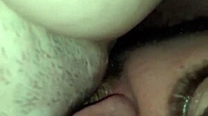 Why not eat my creampie straight from my wife's small cock session?