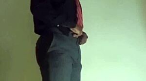 I Feel So Exposed Fingering And Spreading My Tight Anus In This Sheer Version