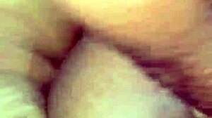 Threesome with small teen and big dick