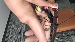 Parents sent cute 18 exchange student for better life with extreme bdsm face fucking and tied up bondage