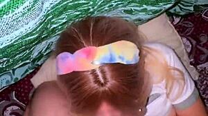 Estudiante Primeriza Chupa Verga a Profe de Matemáticas Después Escuela y Da Panochita Tierna