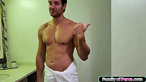 Stepdaddy Gets a Really Fun Idea from Enthusiastic Family Member in Casual Chat