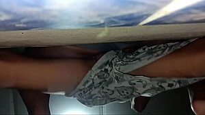 Teen Sexy Amateur Creampie in Panties without Them As Hot Wife Lets Stranger Grope Her