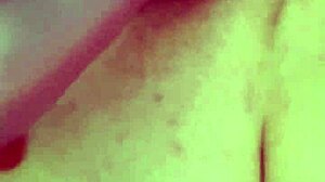 Dildo slides in wet for creamy cum play