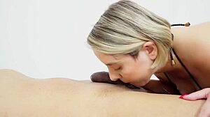 White Chick Gets Mouth Fucked By Brazilian Dick In Deepthroat