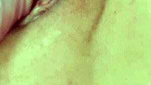 Dildo slides in wet for creamy cum play