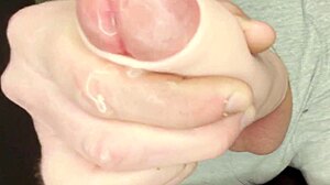 Robbystrokes tests his foreskin extender in a homemade backstage session, leading to a huge cumshot compilation with toys and jerk off instructions.
