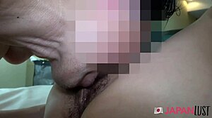 slender japanese teen 18+ takes vibrator and pov creampie action