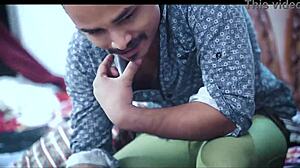 horny indian wife in sari with devar and bhabhi dirty sex?