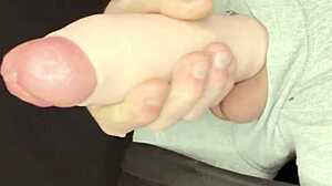 Robbystrokes tests his foreskin extender in a homemade backstage session, leading to a huge cumshot compilation with toys and jerk off instructions.