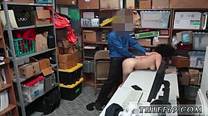 Arab Teen 18+ with Giant Boobs in Hardcore Police Encounter