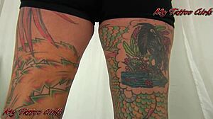 Blackwidowxxx Full Body Tattoos