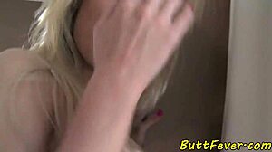 Inked Euro Babe Assfucked and Gaped