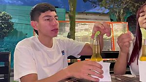 Massive Cock Pounds Muscular Latina AllisonSweet On Wet First Date Pussy Ride