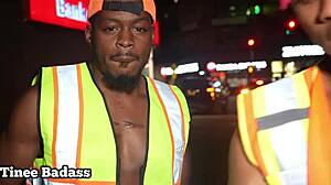 nyc orgy foursome with tinee badass getting rough double penetration and rimjobs in swinger action