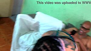 After her skilled blowjob this sexy babe revealed surprising details about her close work friends