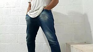 Yuri Gaúcho Brazilian Bear Jacks Huge Cock In Homemade Pov Handjob