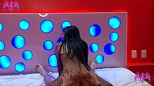 Goth Latina Rides Huge Cock To Creampie Finish