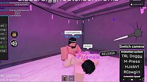 Fucking Hot Roblox Girl with Big Ass and Cumshot