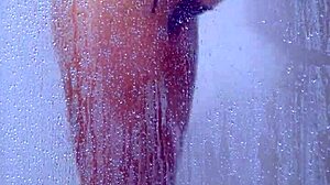 Hey gorgeous college girl, why take a shower in bikini with your tanned ass and big ass showing?