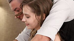 Descriptive tattooed teen Stasia Si experiences intense anal penetration in various positions