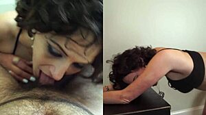 Stepmom Bella Cruz starts with blowjob and doggystyle, but why debut in Atlanta studios with young twist?