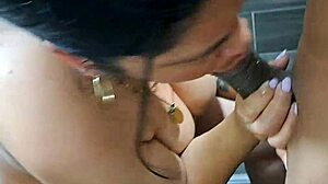 Whoa! Mature Latina Savors Her Stepson's Tasty Cock In Bedroom Seduction!