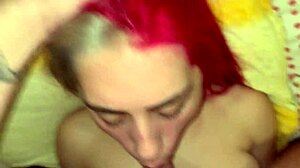 18 Year Blonde Gives Blowjob And Facefuck In Pov Full Video