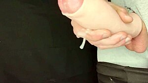 Robbystrokes tests his foreskin extender in a homemade backstage session, leading to a huge cumshot compilation with toys and jerk off instructions.