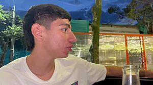 Massive Cock Pounds Muscular Latina AllisonSweet On Wet First Date Pussy Ride