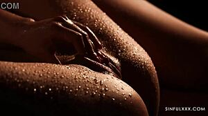 alexis crystal and lady dee enjoy sauna time together