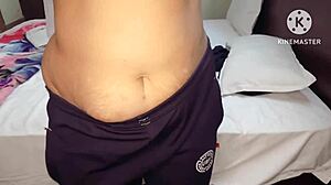 Pooja bhabhi gets wildly horny for quickie doggystyle fuck from younger devar in bedroom.