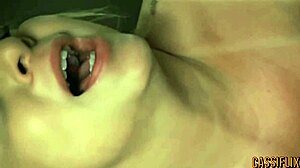 Blonde Milf Rides in Serbian Beach Threesome