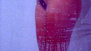 Hey gorgeous college girl, why take a shower in bikini with your tanned ass and big ass showing?