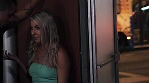 Alt Teen Gets Bound And Rough Doggystyle Fucked Outdoors In Public!