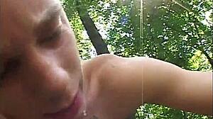 Come on, this nasty sleazy amateur teen gets hardcore fucked in outdoor beach anal scene with blowjob and cumshot