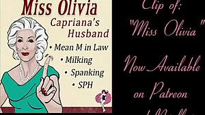 miss olivia's mean mother in law audio with sph humiliation spanking and milking clip 😤🍼