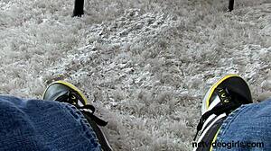 Hey, that casting couch session turned into a total pov interview disaster on the sofa