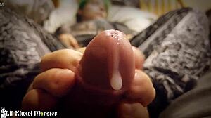 Kiwwi acts as the cum eating monster in this blowjob compilation sequel with slow motion and music highlights.