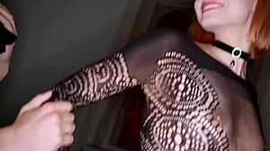 Dolly Dyson hardcore domination dp pissing squirting in dp threesome with Jimmy Bud & Rauls Bud