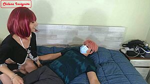 Fiestas patrias isn't over yet and she needs urgent anal sex in costume roleplay. Watch this couple's creampie party trailer!