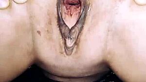 Wife acts as prostitute in homemade roleplay with lingerie and stockings