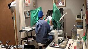 Freshman Angel Oaks Feels Intense Mandatory Hitachi Orgasm From Doctor-Tampa