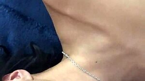 Hey, let's talk about sucking those tasty balls while this petite Latina teen handles a big cock with deepthroat and cumshot in homemade POV.