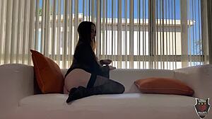 Hazel Moore Waits Eagerly for Rome Major's Monster Cock to Lick and Fuck Her Wet Pussy and Big Tits.