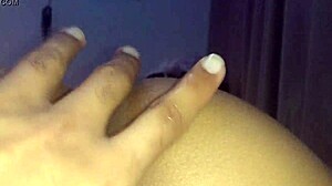 morena molhada in intriguing wet scene with close up details