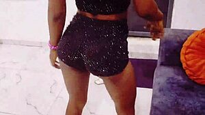 She caught me alone at home with my monster cock out. Now guess who's moaning from intense fucking?