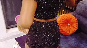 She caught me alone at home with my monster cock out. Now guess who's moaning from intense fucking?