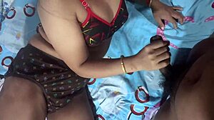 indian desi gf gets fucked hard doggystyle by bf in rough amateur sex video
